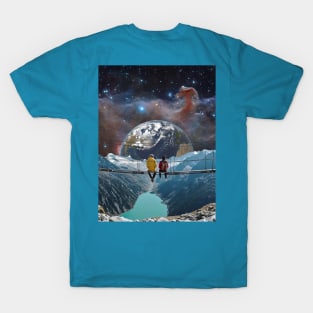 Best Seats In The House - Surreal/Collage Art T-Shirt